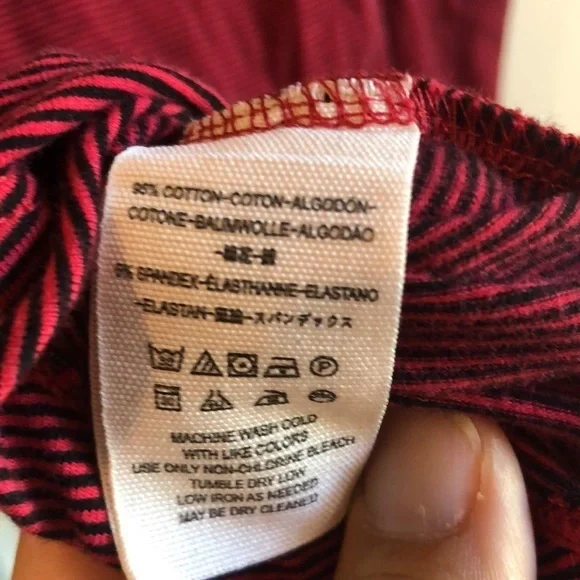 Free People Women’s LS Puff Shoulder Tee Size L - Picture 6 of 6